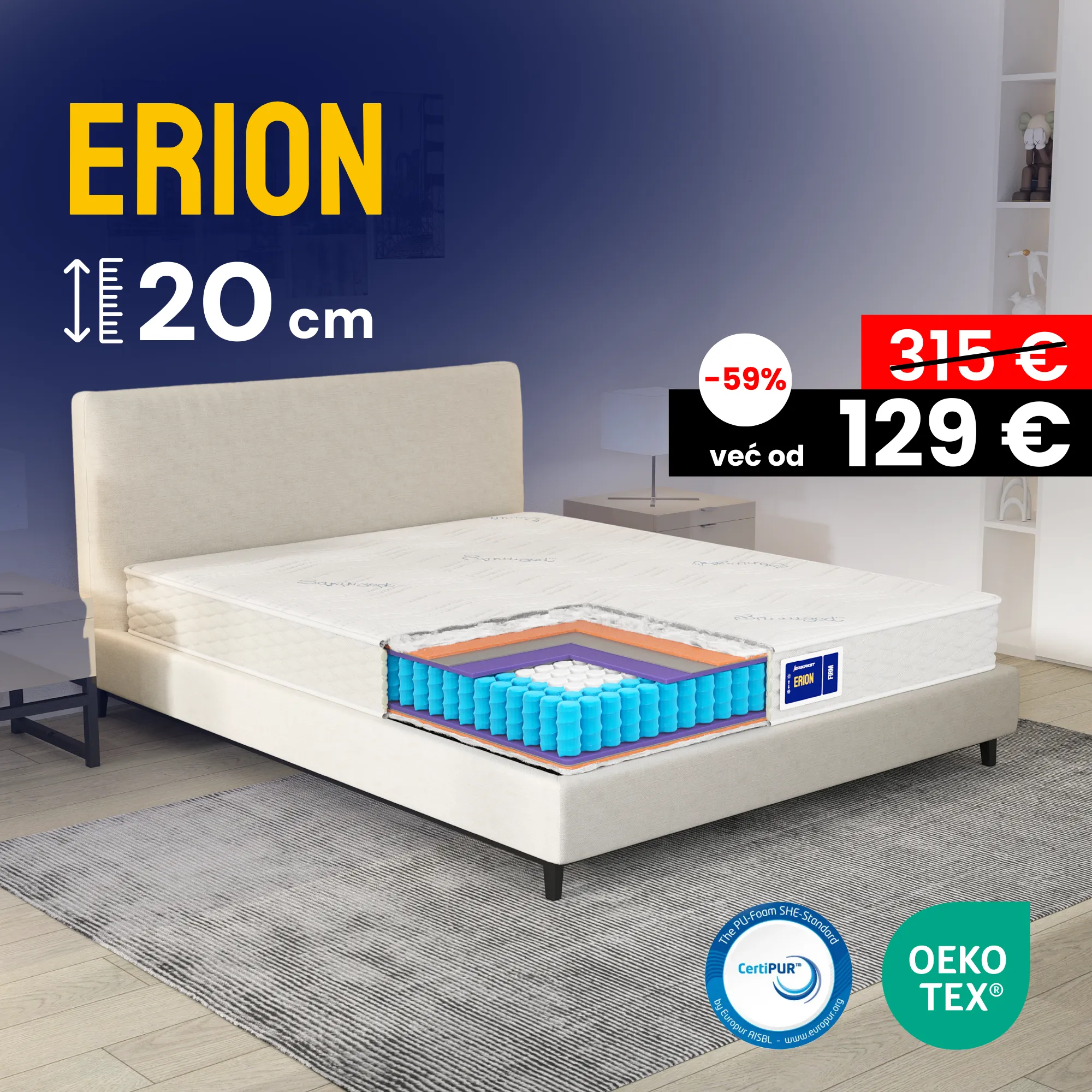 Džepičasti madraci